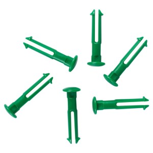 Vikan 10012 Green Spare Pins – Set of 6 for Hi-Flex Wall Bracket System (1011x & 1013x)