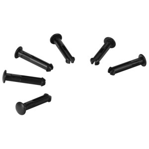 Vikan 10019 Black Spare Pins – Set of 6 for Hi-Flex Wall Bracket System (1011x & 1013x)