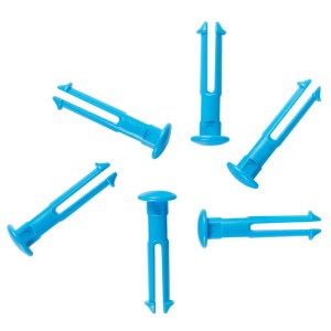 Vikan 1001 Spare Pins – Set of 6 for Hi-Flex Wall Bracket System (1011x & 1013x)