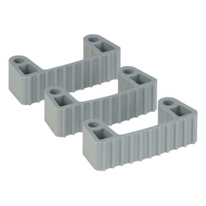 Vikan 100288 Spare Part Rubber Bands, Grey – Set of 3 for 1011x & 1013x