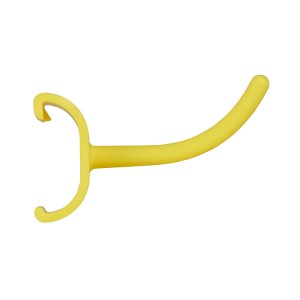 Vikan 10086 Long Hook – 90 mm – Yellow – For HyGo Mobile Cleaning Station