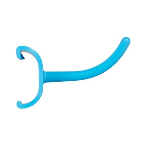 Vikan 10083 Long Hook – 90 mm – Blue – For HyGo Mobile Cleaning Station