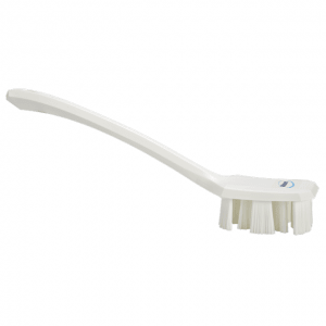 Vikan 41965 UST Hand Brush w/long Handle 395 mm Hard White