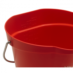 Vikan 56884 Bucket 6 Litre(s) Red