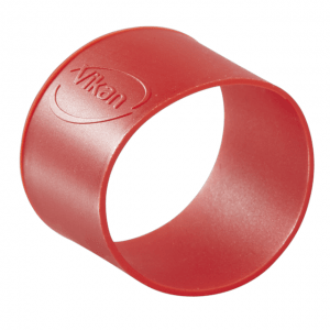 Vikan 98024 Colour Coding Rubber Band x 5 Ø 40 mm Red