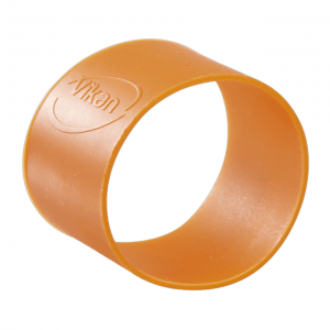 Vikan 98027 Colour Coding Rubber Band x 5 Ø 40 mm Orange