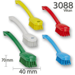 Vikan Ultra-Slim Cleaning Brush with long handle, 600mm, Medium Bristles, Buy, Suppliers