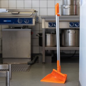 Vikan 3103 Dustpan Broom with Angled Thread – 250 mm