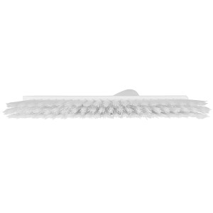 Vikan 31035 Dustpan Broom with Angled Thread – 250 mm – White