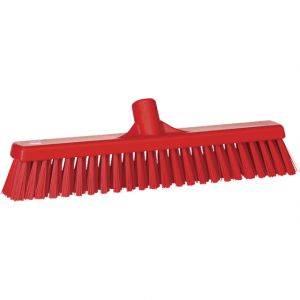Vikan 31744 Broom 410 mm  Soft/hard Red
