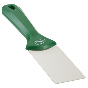 Vikan 40082 Stainless Steel Hand Scraper 50 mm Green