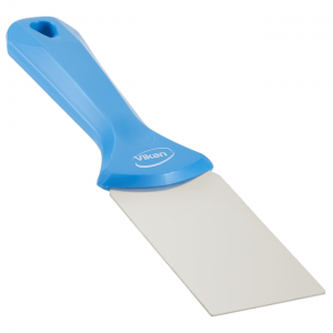 Vikan 40083 Stainless Steel Hand Scraper 50 mm Blue