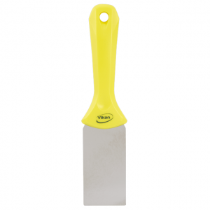 Vikan 40086 Stainless Steel Hand Scraper 50 mm Yellow