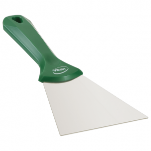 Vikan 40092 Stainless Steel Hand Scraper 100 mm Green