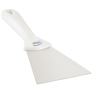 Vikan 40095 Stainless Steel Hand Scraper 100 mm White