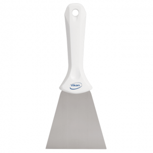 Vikan 40095 Stainless Steel Hand Scraper 100 mm White