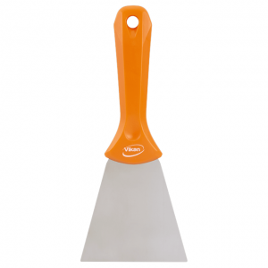 Vikan 40097 Stainless Steel Hand Scraper 100 mm Orange
