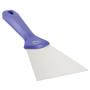 Vikan 40098 Stainless Steel Hand Scraper 100 mm Purple