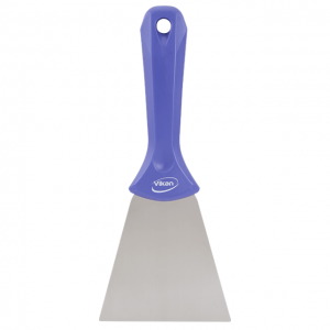 Vikan 40098 Stainless Steel Hand Scraper 100 mm Purple