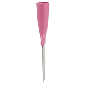Vikan 40101 Stainless Steel Scraper with Threaded Handle 50 mm Pink