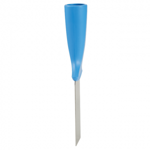 Vikan 40103 Stainless Steel Scraper with Threaded Handle 50 mm Blue