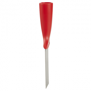 Vikan 40104 Stainless Steel Scraper with Threaded Handle 50 mm Red
