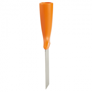 Vikan 40107 Stainless Steel Scraper with Threaded Handle 50 mm Orange