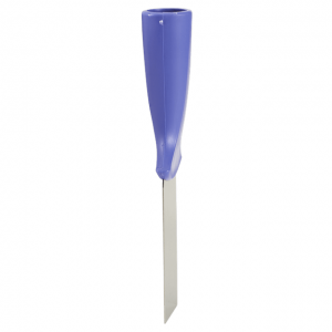Vikan 40108 Stainless Steel Scraper with Threaded Handle 50 mm Purple