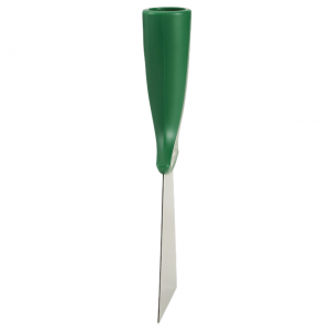 Vikan 40112 Stainless Steel Scraper with Threaded Handle 100 mm Green