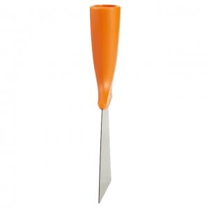 Vikan 40117 Stainless Steel Scraper with Threaded Handle 100 mm Orange