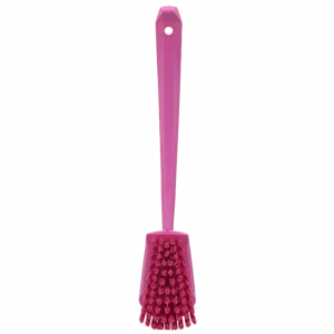 Vikan 41861 Washing Brush with long handle 415 mm Hard Pink