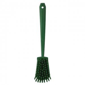 Vikan 41862 Washing Brush with long handle 415 mm Hard Green