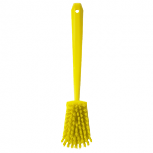 Vikan 41866 Washing Brush with long handle 415 mm Hard Yellow