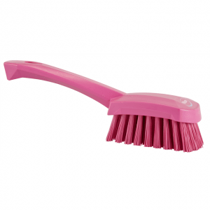 Vikan 41921 Washing Brush w/short Handle 270 mm Pink