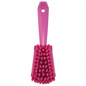 Vikan 41921 Washing Brush w/short Handle 270 mm Pink