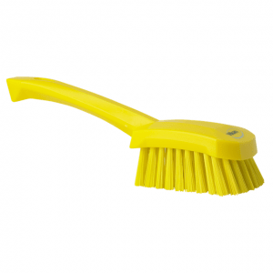 Vikan 41926 Washing Brush w/short Handle 270 mm Yellow
