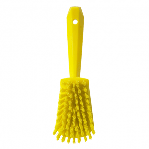 Vikan 41926 Washing Brush w/short Handle 270 mm Yellow