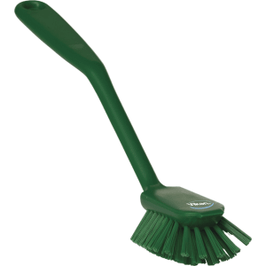 Vikan 42372 Dish Brush with scraping edge 280 mm Medium Green