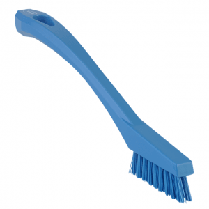 Narrow Hand Brush with short handle, 11.8, Extra stiff, Blue 41953