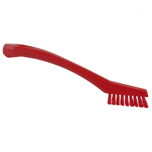 Vikan 44014 Detail Brush 205 mm Very hard Red