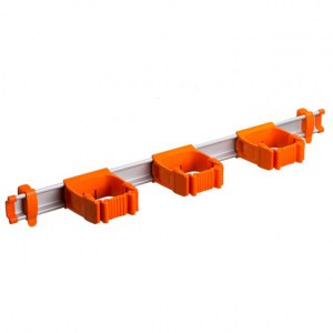 Toolflex One 54 cm Rail with 3 x P-01 Holder - ORANGE