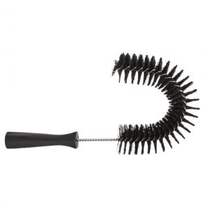 Vikan 53729 Pipe Exterior Brush 360 mm Medium Black