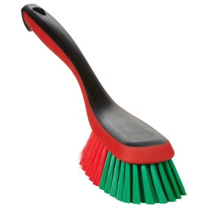 Vikan 524952 Multifunctional Hand Brush for Transport Cleaning - Soft Bristles & Ergonomic Design