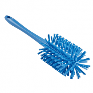 Vikan 5381903 Pipe Brush w/handle one piece  Ø90 mm Medium Blue