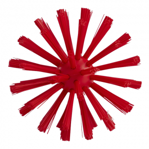 Vikan 5381904 Pipe Brush w/handle one piece  Ø90 mm Medium Red