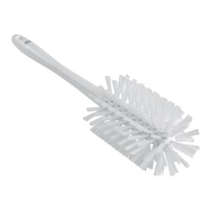 Vikan 5381905 Pipe Brush w/handle one piece  Ø90 mm Medium White