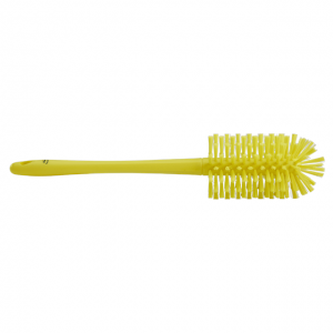 Vikan 5381906 Pipe Brush w/handle one piece  Ø90 mm Medium Yellow