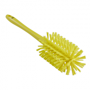 Vikan 5381906 Pipe Brush w/handle one piece  Ø90 mm Medium Yellow