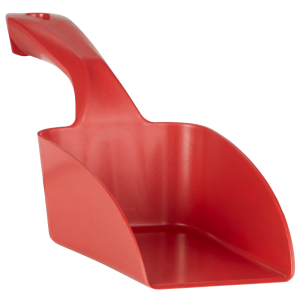 Vikan 56694 Hand Scoop Metal Detectable 0.5 Liter Red
