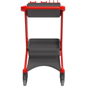 Vikan 57004 HyGo Mobile Cleaning Station Red – Hygienic and Efficient Cleaning Solution